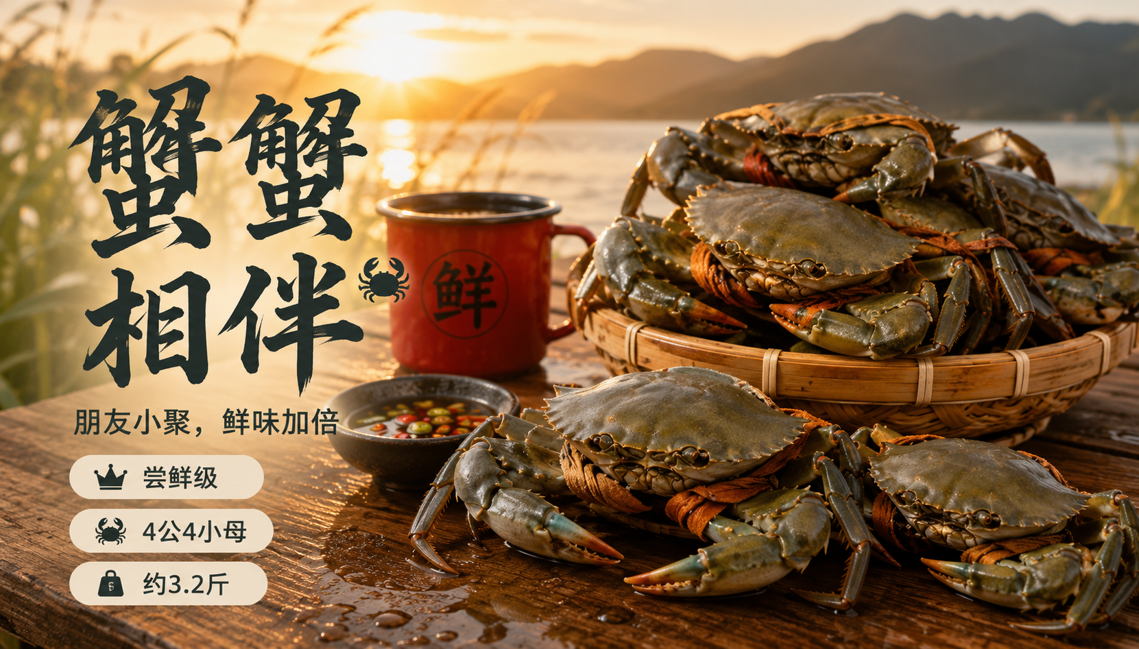 蟹蟹相伴 - 三门青蟹分享装